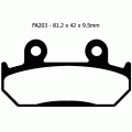 EBC Brakes Double-H Sintered Superbike Brake Pads Front - FA203HH EBC Brakes Double-H Sintered Superbike Brake Pads Front - FA203HH